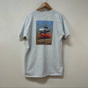 Vintage Corvette 2006 Corvette "Summer Thunder In The Mountains" Gray Tee Sz Lar